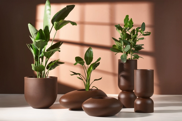 Nowoczesne donice designerskie Monumo corten